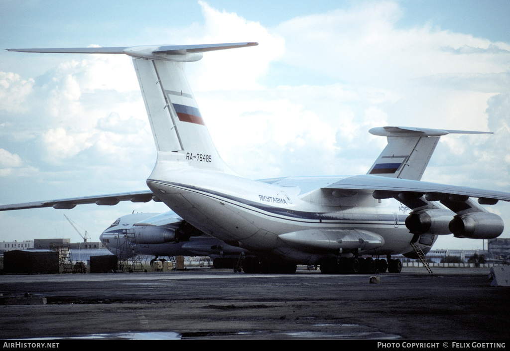 Aircraft Photo of RA-76485 | Ilyushin Il-76TD | Aeroflot | AirHistory.net #358323