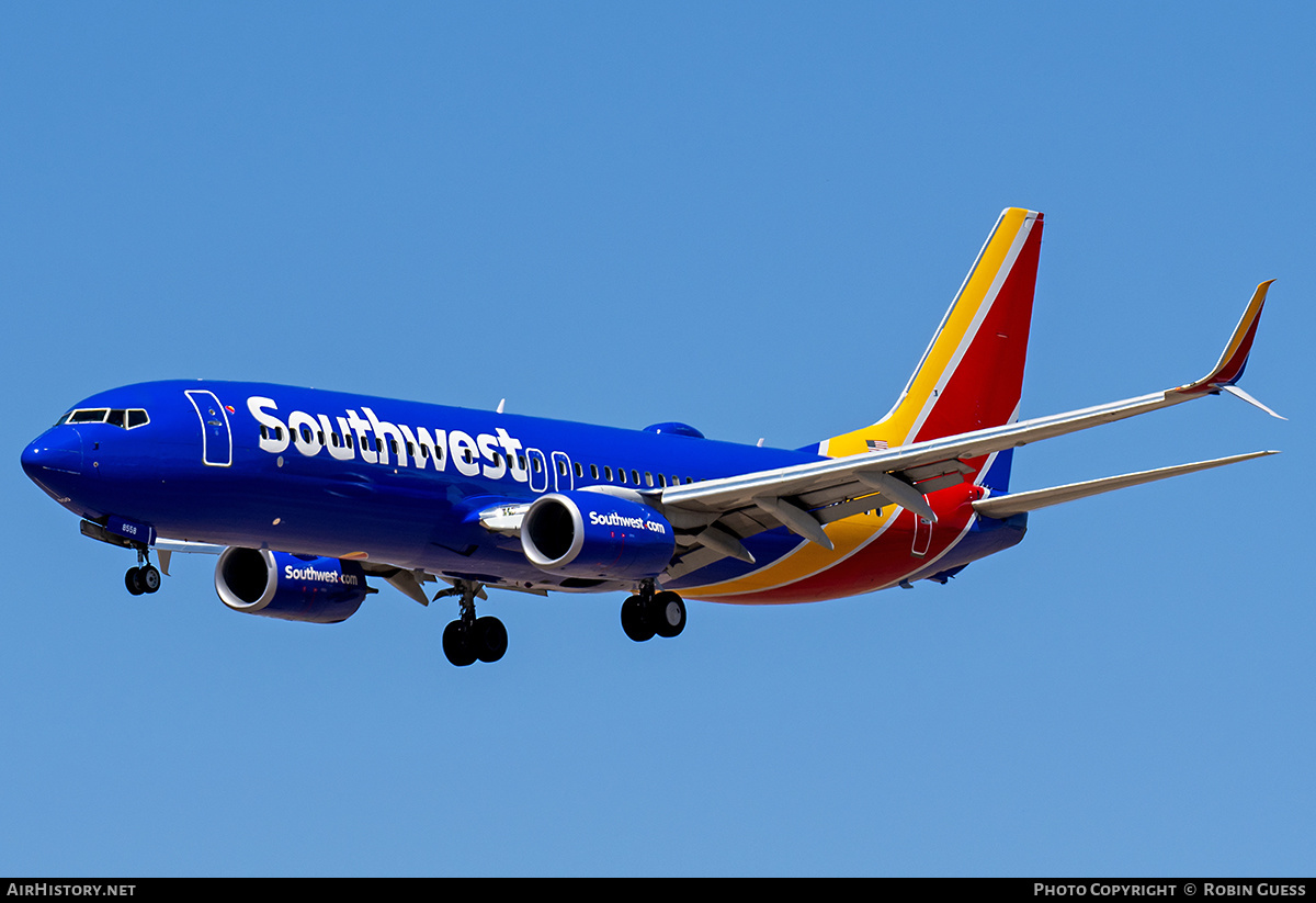 Aircraft Photo of N8558Z | Boeing 737-800 | Southwest Airlines | AirHistory.net #358327