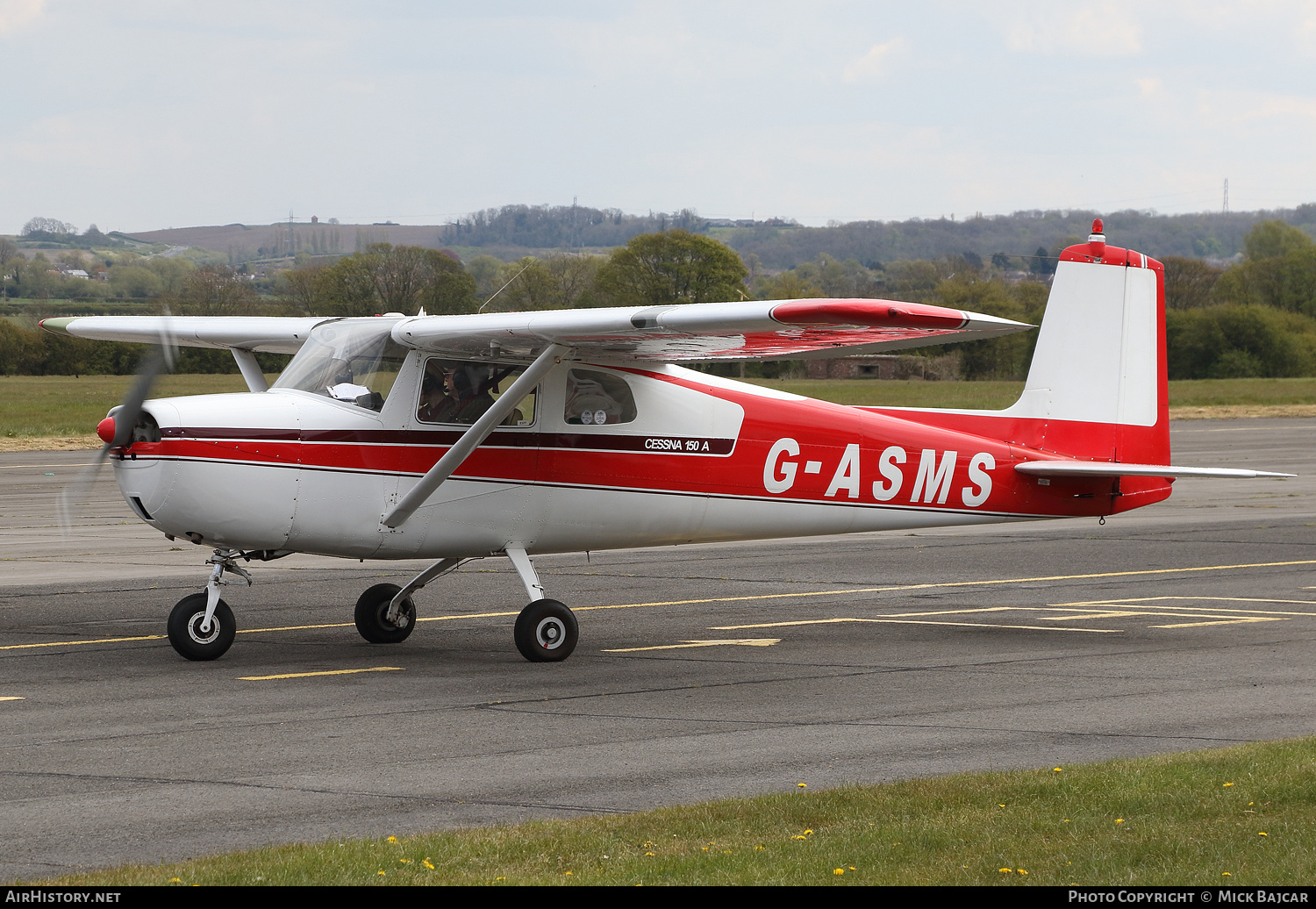 Aircraft Photo of G-ASMS | Cessna 150A | AirHistory.net #358362