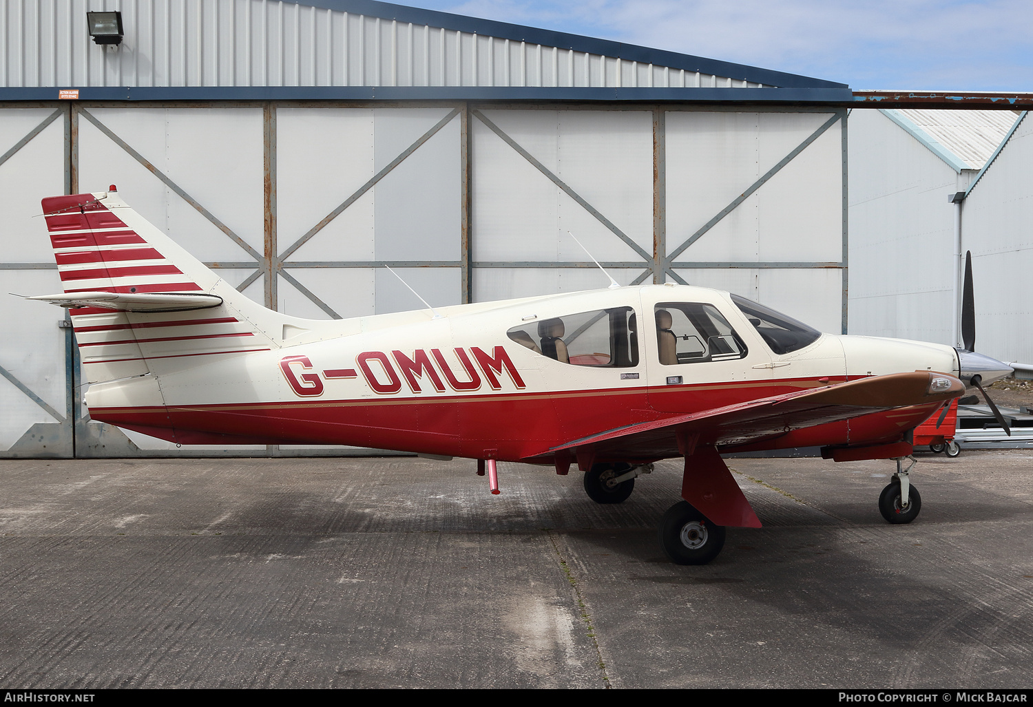 Aircraft Photo of G-OMUM | Rockwell Commander 114 | AirHistory.net #358363