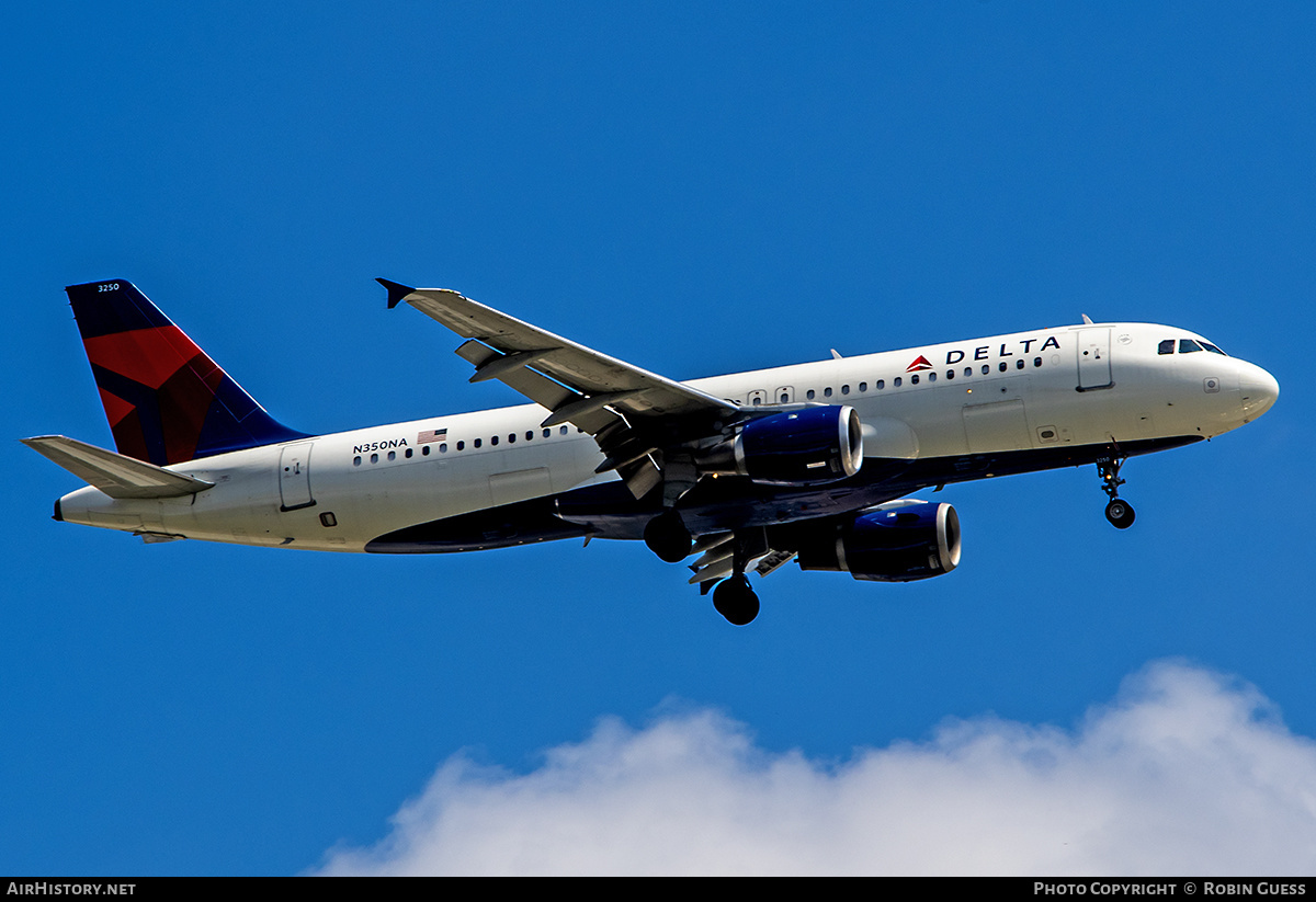 Aircraft Photo of N350NA | Airbus A320-212 | Delta Air Lines | AirHistory.net #358381