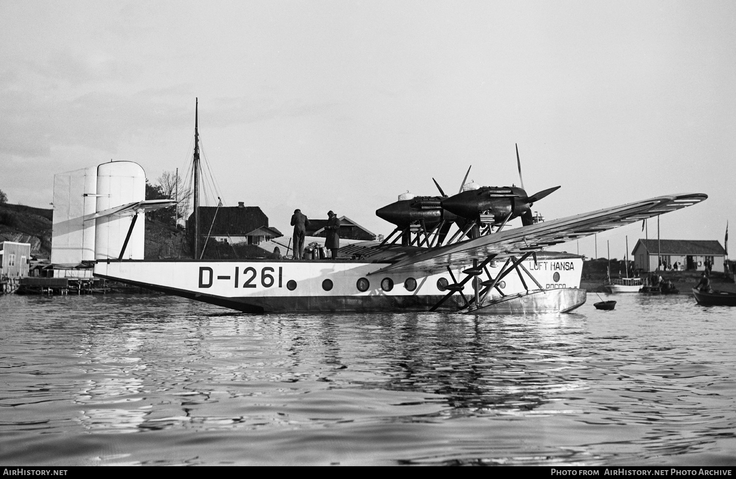 Aircraft Photo of D-1261 | Rohrbach Ro V Rocco | Deutsche Luft Hansa | AirHistory.net #358382