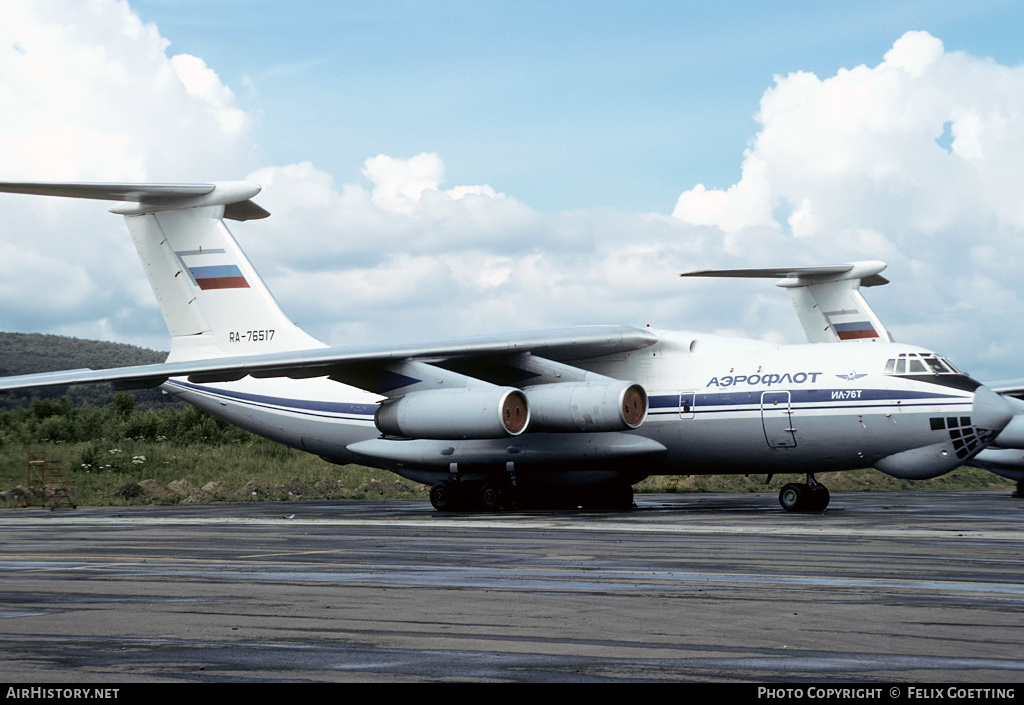 Aircraft Photo of RA-76517 | Ilyushin Il-76T | Aeroflot | AirHistory.net #358392