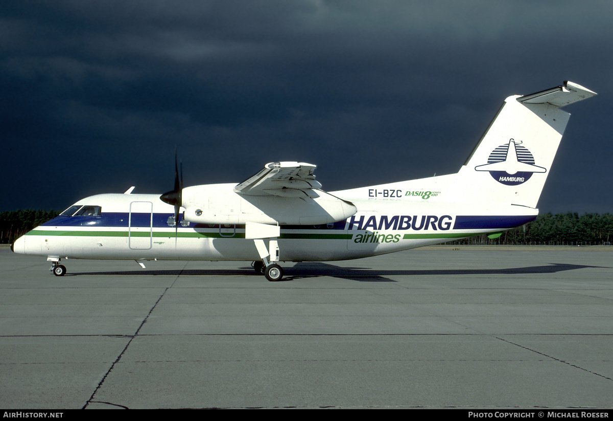 Aircraft Photo of EI-BZC | De Havilland Canada DHC-8-102 Dash 8 | Hamburg Airlines | AirHistory.net #358408