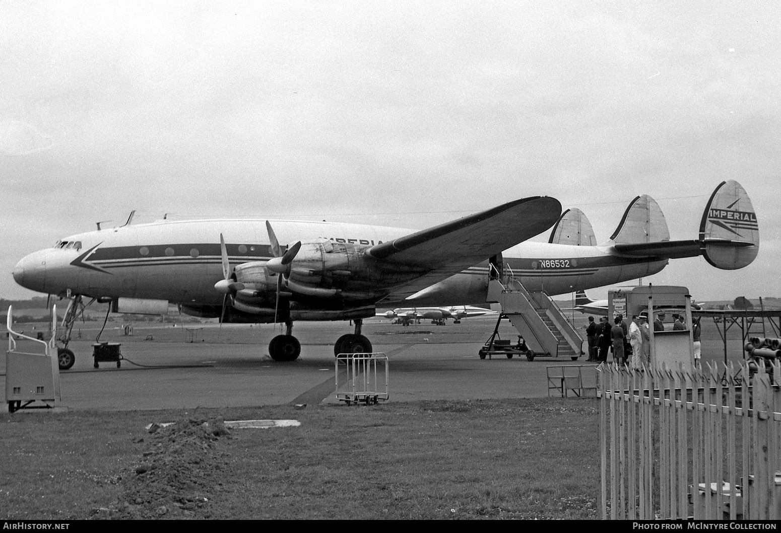Aircraft Photo of N86532 | Lockheed L-049 Constellation | Imperial Airlines | AirHistory.net #358437
