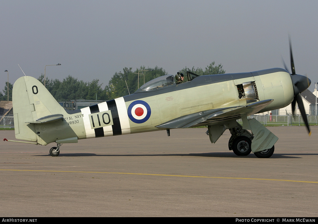 Aircraft Photo of VR930 | Hawker Sea Fury FB11 | UK - Navy | AirHistory.net #358454