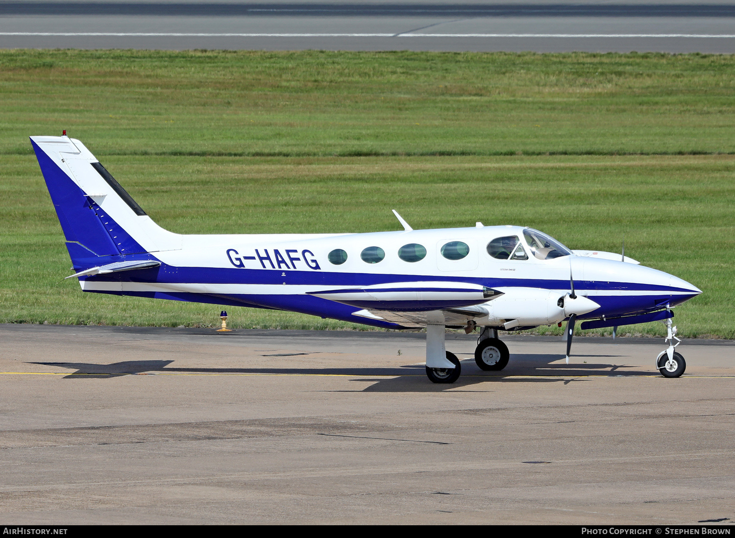 Aircraft Photo of G-HAFG | Cessna 340A | AirHistory.net #358456