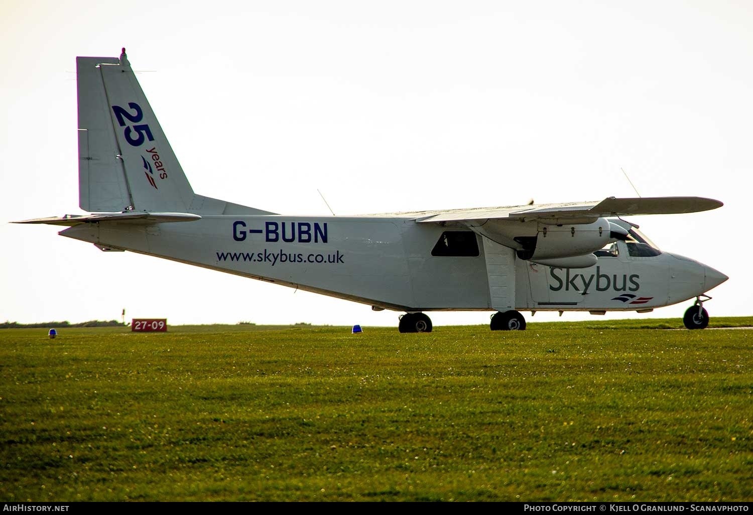 Aircraft Photo of G-BUBN | Pilatus Britten-Norman BN-2B-26 Islander | Isles of Scilly Skybus | AirHistory.net #358473