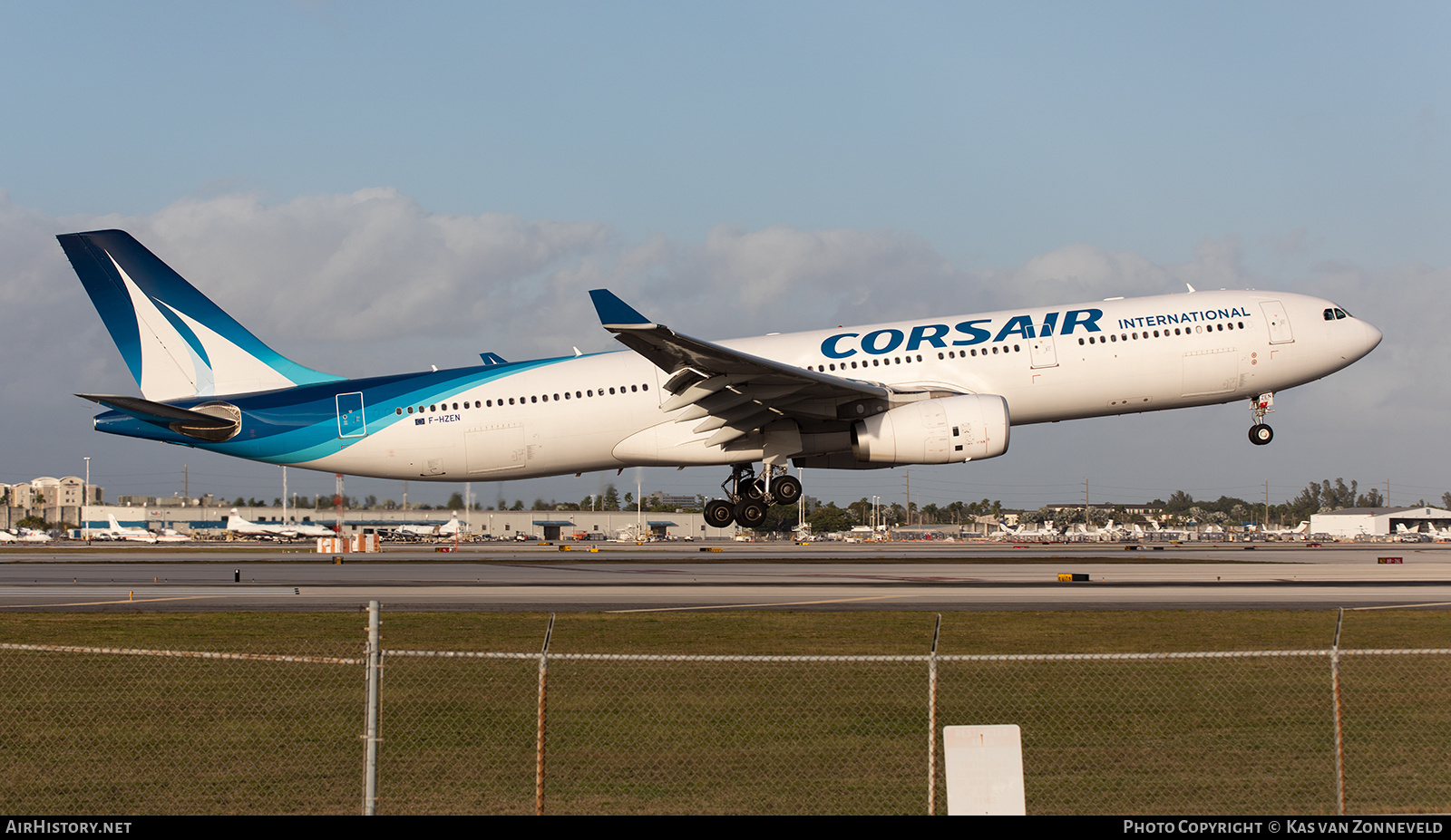 Aircraft Photo of F-HZEN | Airbus A330-343 | Corsair International | AirHistory.net #358503