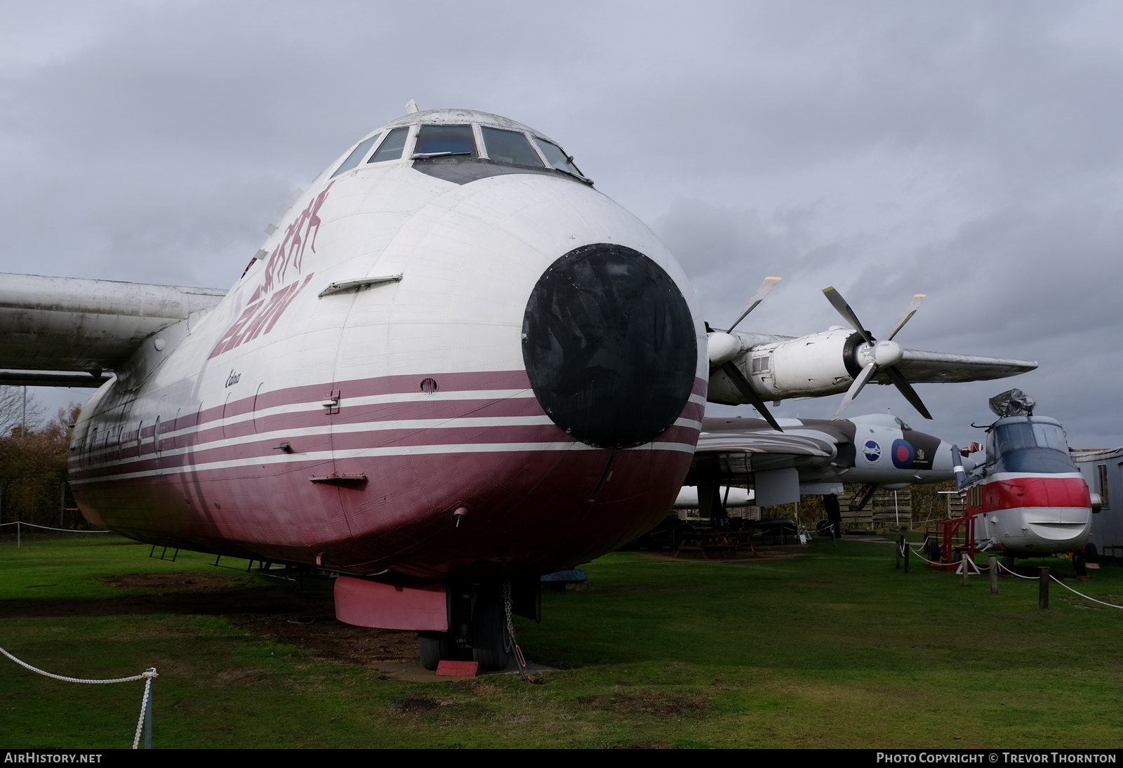 Aircraft Photo of G-APRL | Armstrong Whitworth AW-650 Argosy 101 | Elan Overnight Delivery System | AirHistory.net #358514