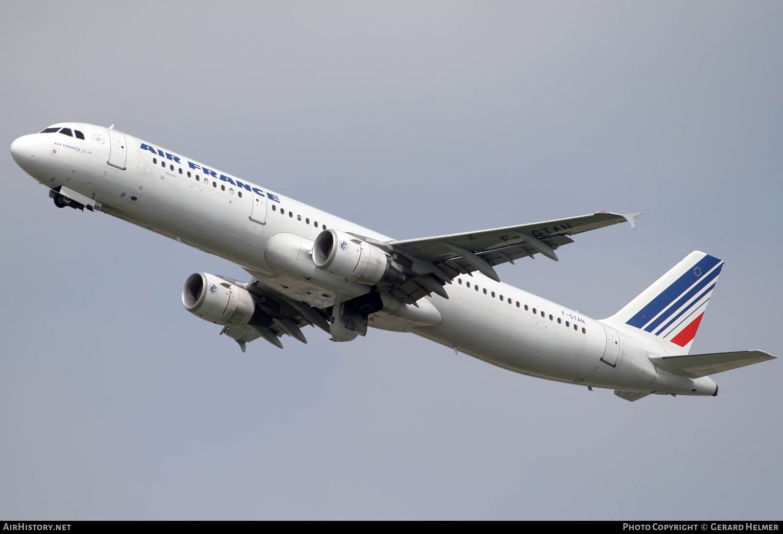 Aircraft Photo of F-GTAN | Airbus A321-211 | Air France | AirHistory.net #358523