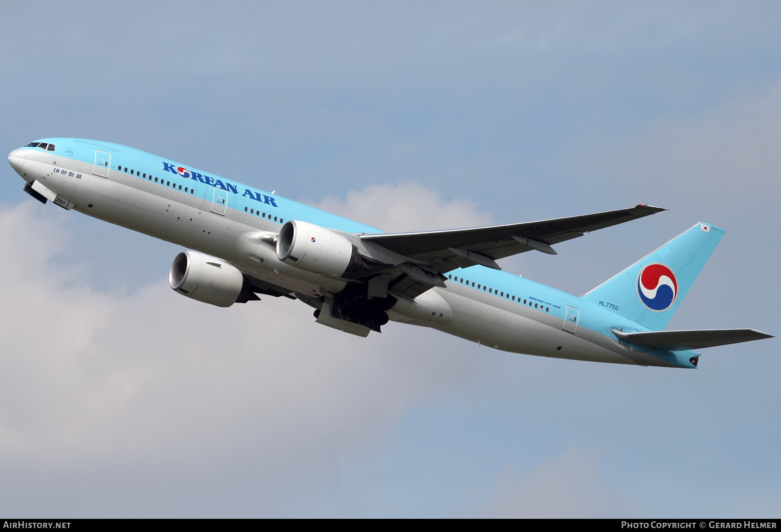 Aircraft Photo of HL7750 | Boeing 777-2B5/ER | Korean Air | AirHistory.net #358524