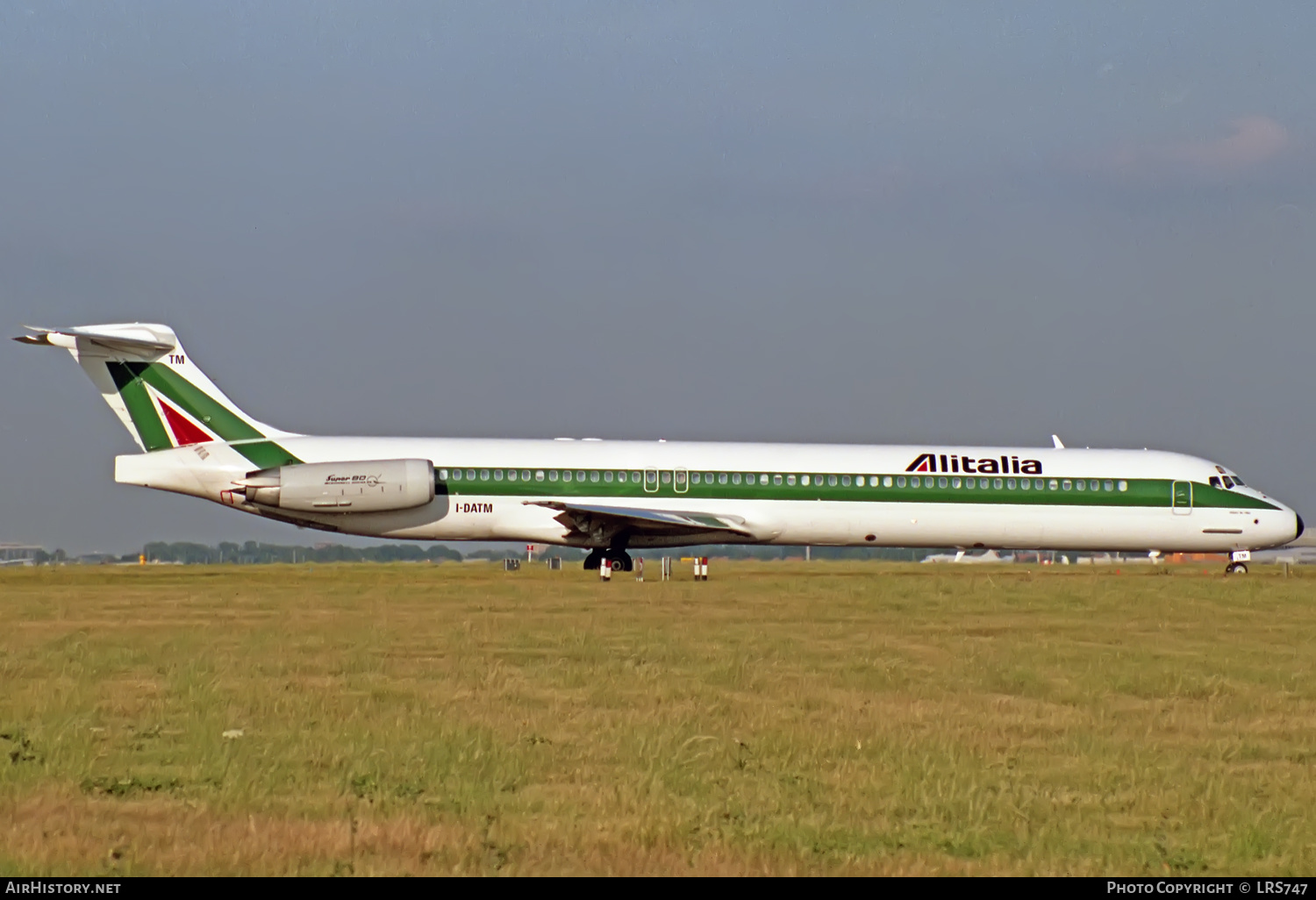 Aircraft Photo of I-DATM | McDonnell Douglas MD-82 (DC-9-82) | Alitalia | AirHistory.net #358554