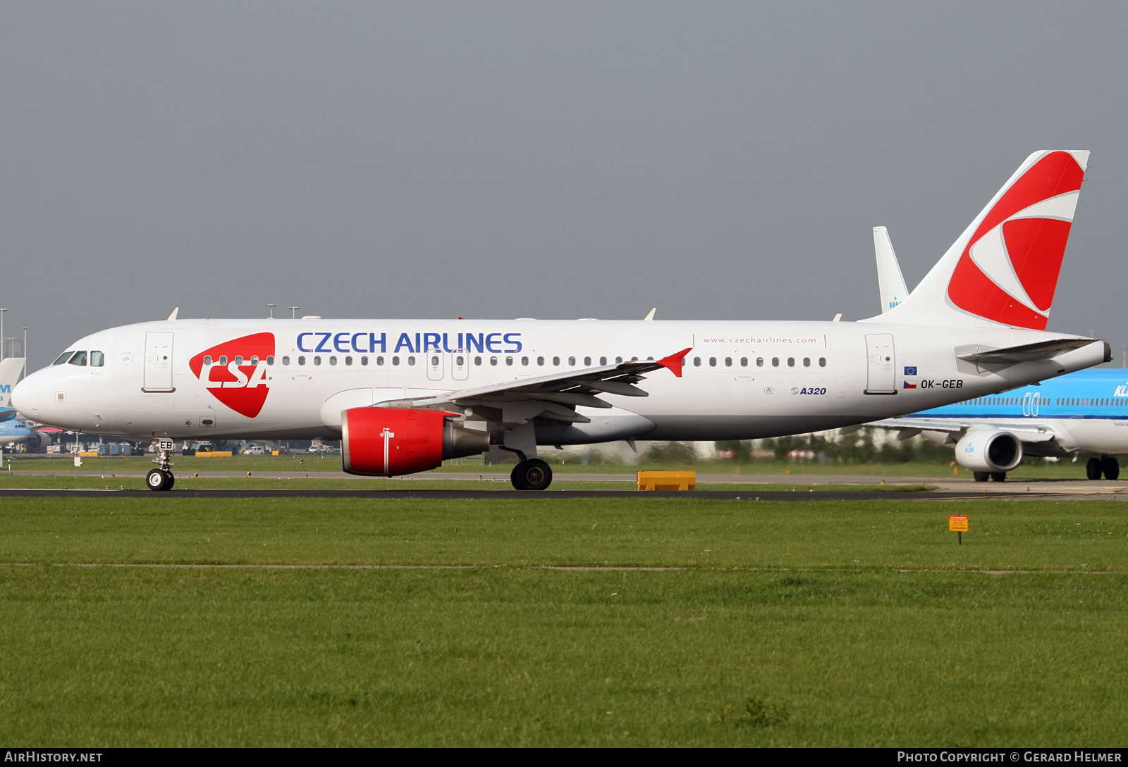 Aircraft Photo of OK-GEB | Airbus A320-214 | ČSA - Czech Airlines | AirHistory.net #358559