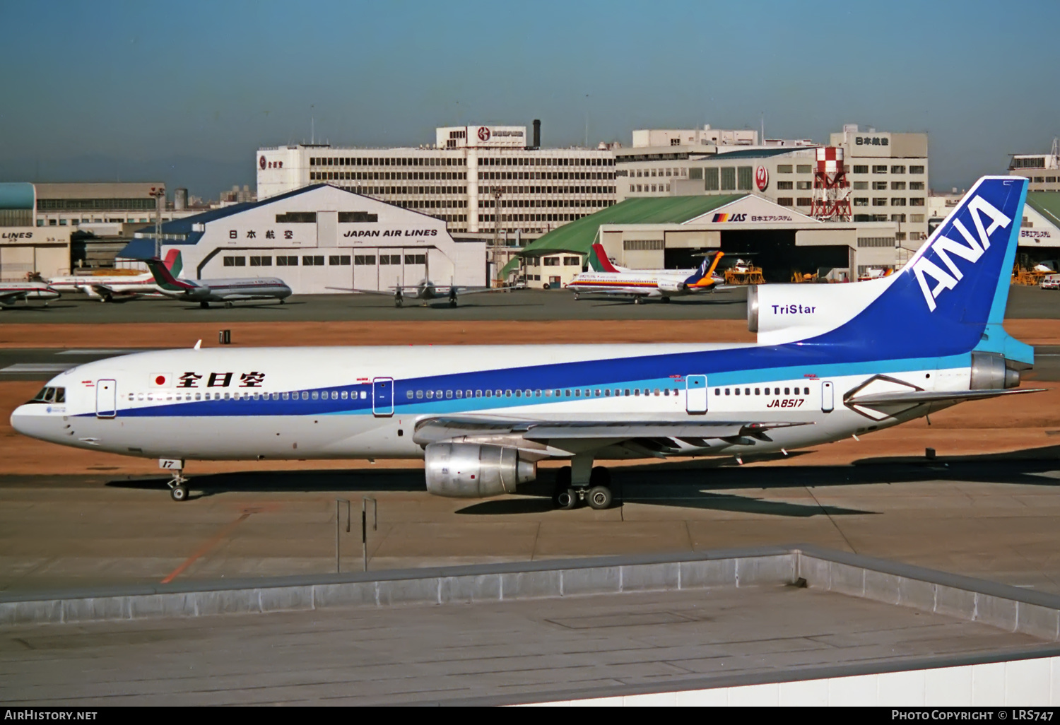 Aircraft Photo of JA8517 | Lockheed L-1011-385-1 TriStar 1 | All Nippon Airways - ANA | AirHistory.net #358564