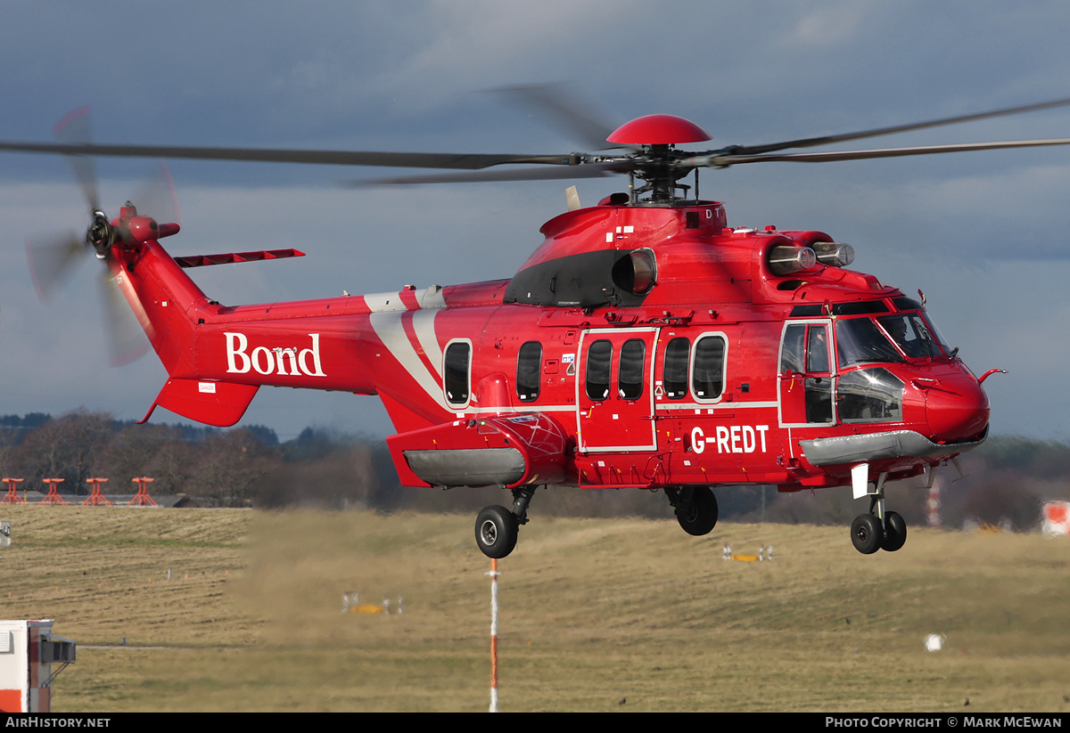 Aircraft Photo of G-REDT | Eurocopter EC-225LP Super Puma Mk2+ | Bond Offshore Helicopters | AirHistory.net #358574