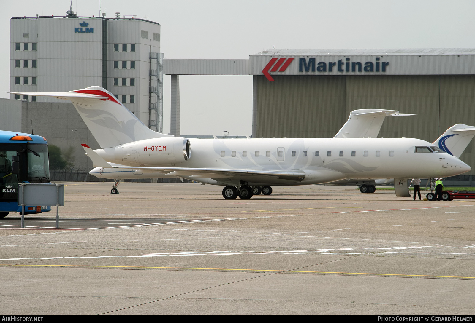 Aircraft Photo of M-GYQM | Bombardier Global Express XRS (BD-700-1A10) | AirHistory.net #358576