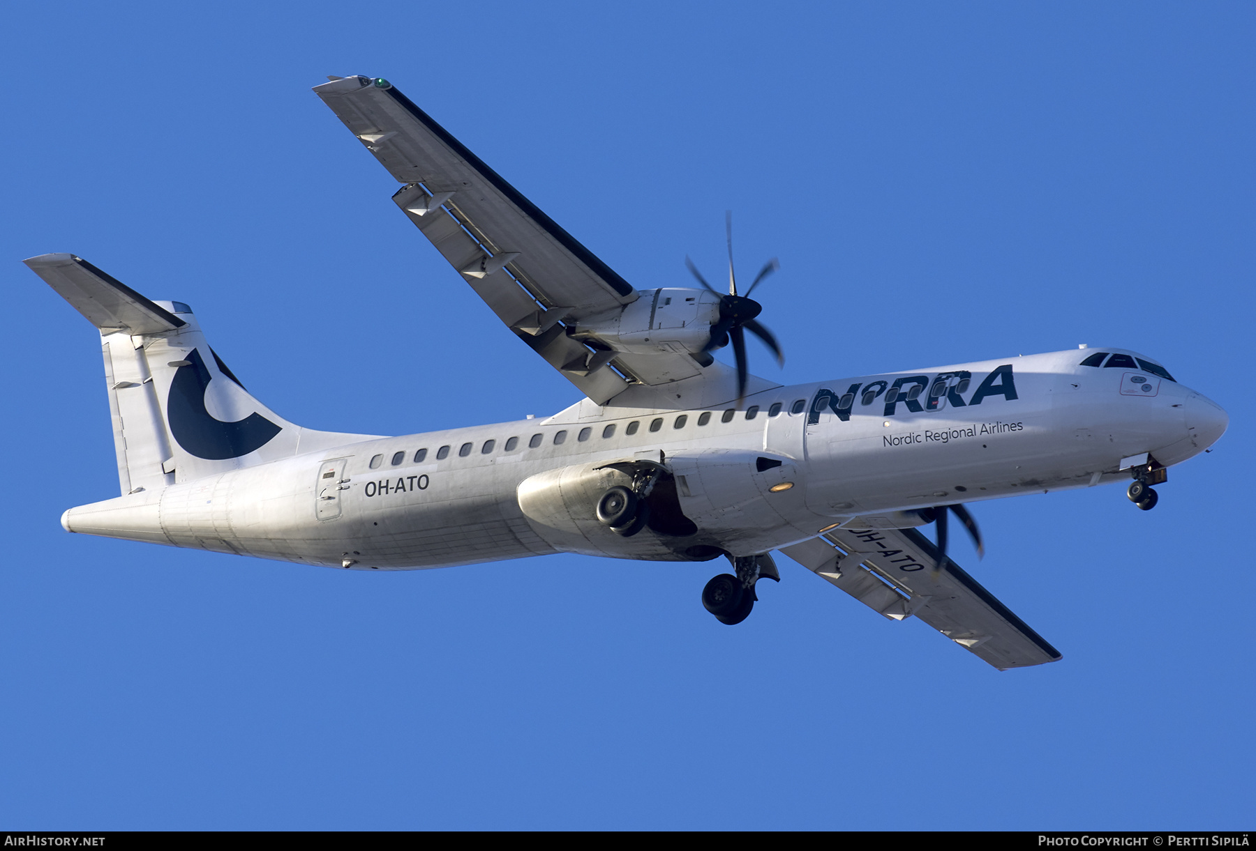 Aircraft Photo of OH-ATO | ATR ATR-72-500 (ATR-72-212A) | Norra - Nordic Regional Airlines | AirHistory.net #358592