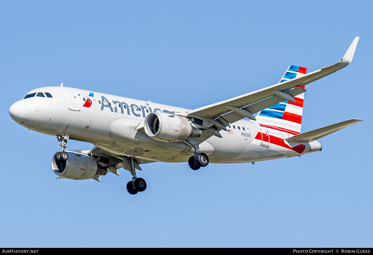 Aircraft Photo of N9016 | Airbus A319-115 | American Airlines | AirHistory.net #358601