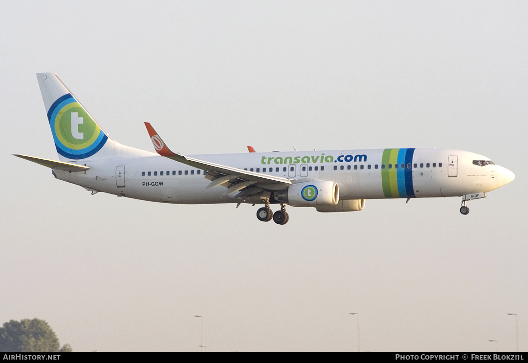 Aircraft Photo of PH-GGW | Boeing 737-8EH | Transavia | AirHistory.net #358610