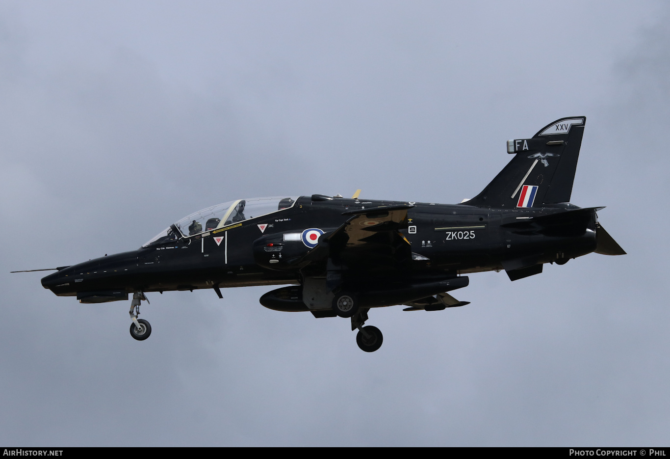 Aircraft Photo of ZK025 | BAE Systems Hawk T2 | UK - Air Force | AirHistory.net #358617