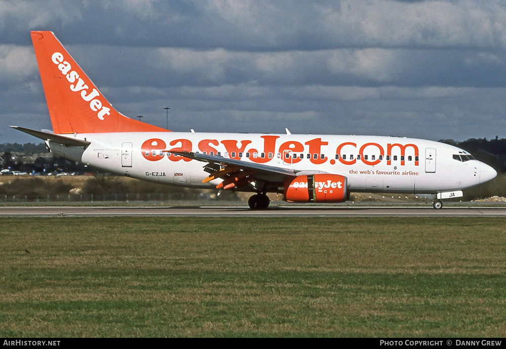 Aircraft Photo of G-EZJA | Boeing 737-73V | EasyJet | AirHistory.net #358631