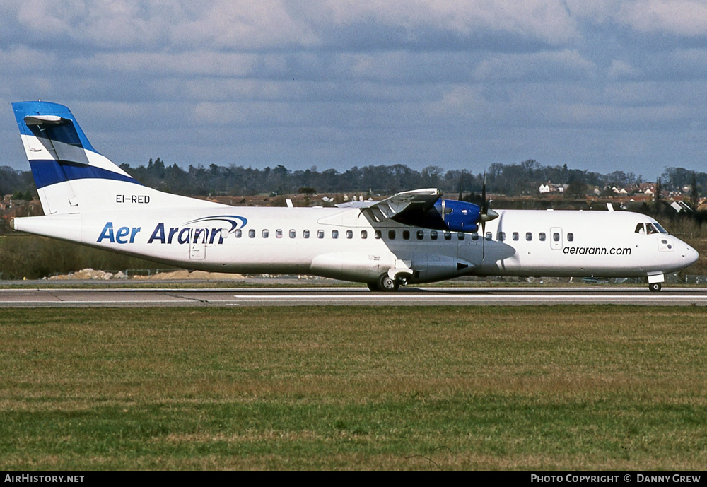 Aircraft Photo of EI-RED | ATR ATR-72-202 | Aer Arann | AirHistory.net #358632