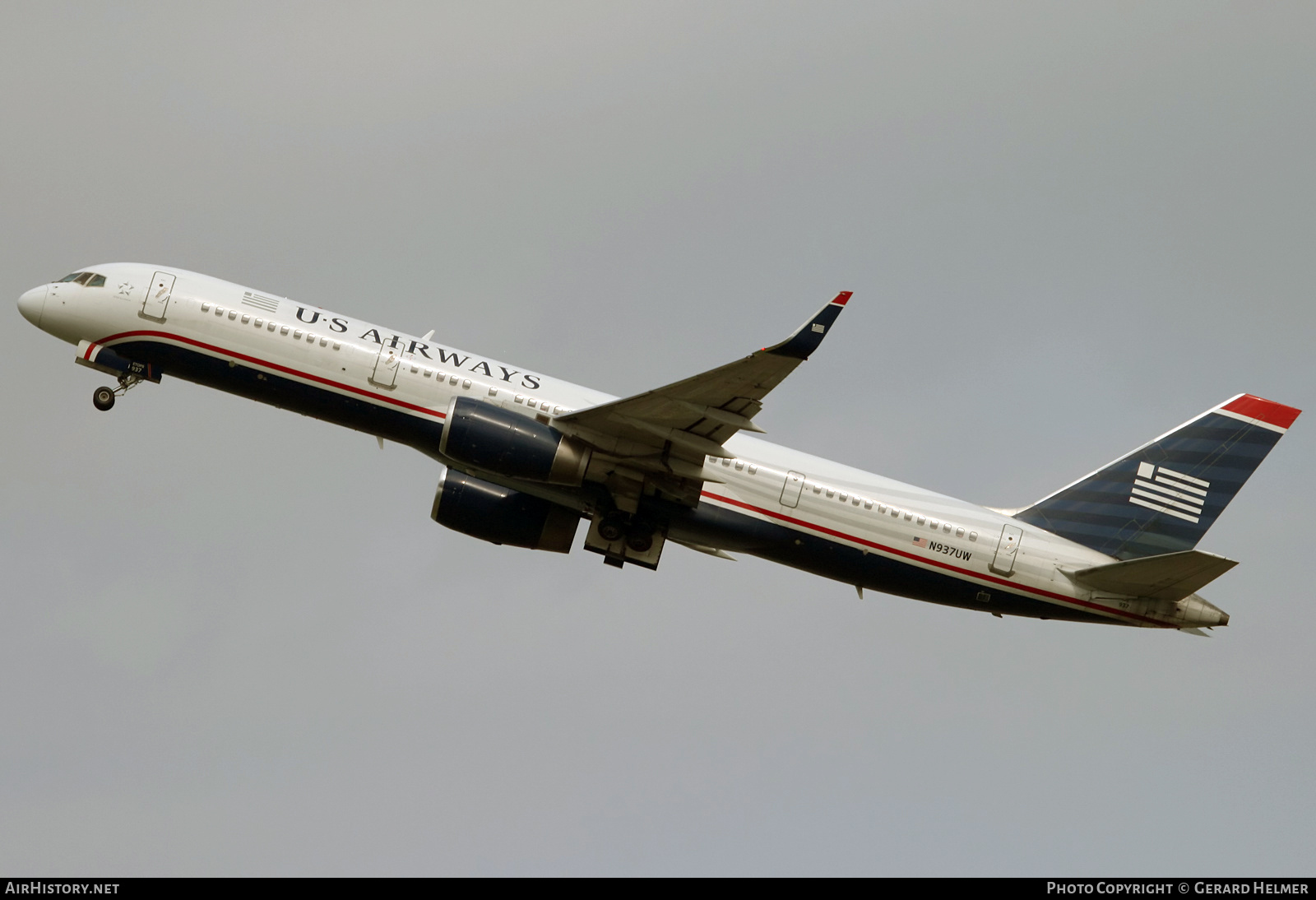 Aircraft Photo of N937UW | Boeing 757-2B7 | US Airways | AirHistory.net #358634