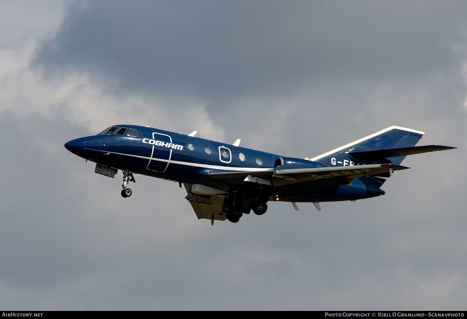 Aircraft Photo of G-FRAF | Dassault Falcon 20E | Cobham Aviation Services | AirHistory.net #358646