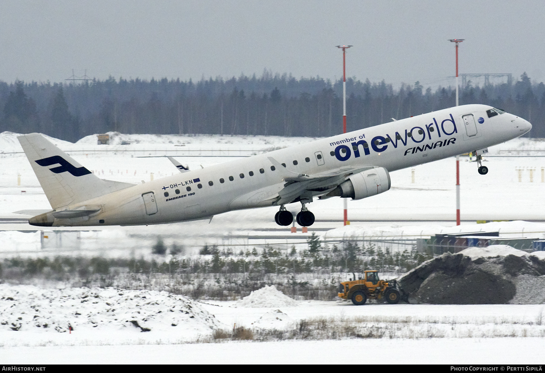 Aircraft Photo of OH-LKN | Embraer 190LR (ERJ-190-100LR) | Finnair | AirHistory.net #358647