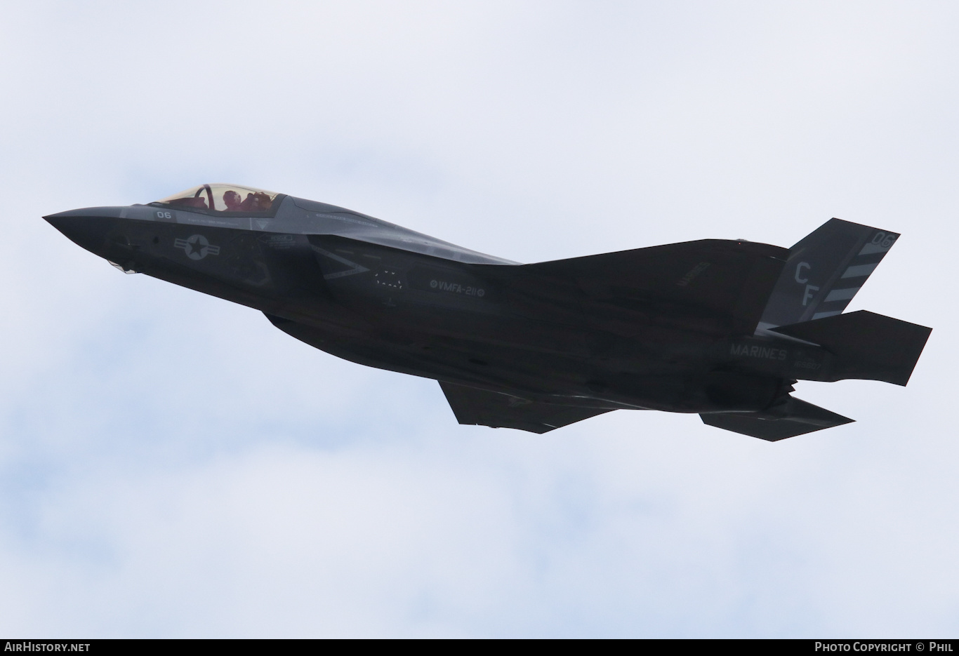 Aircraft Photo of 169607 | Lockheed Martin F-35B Lightning II | USA - Marines | AirHistory.net #358650