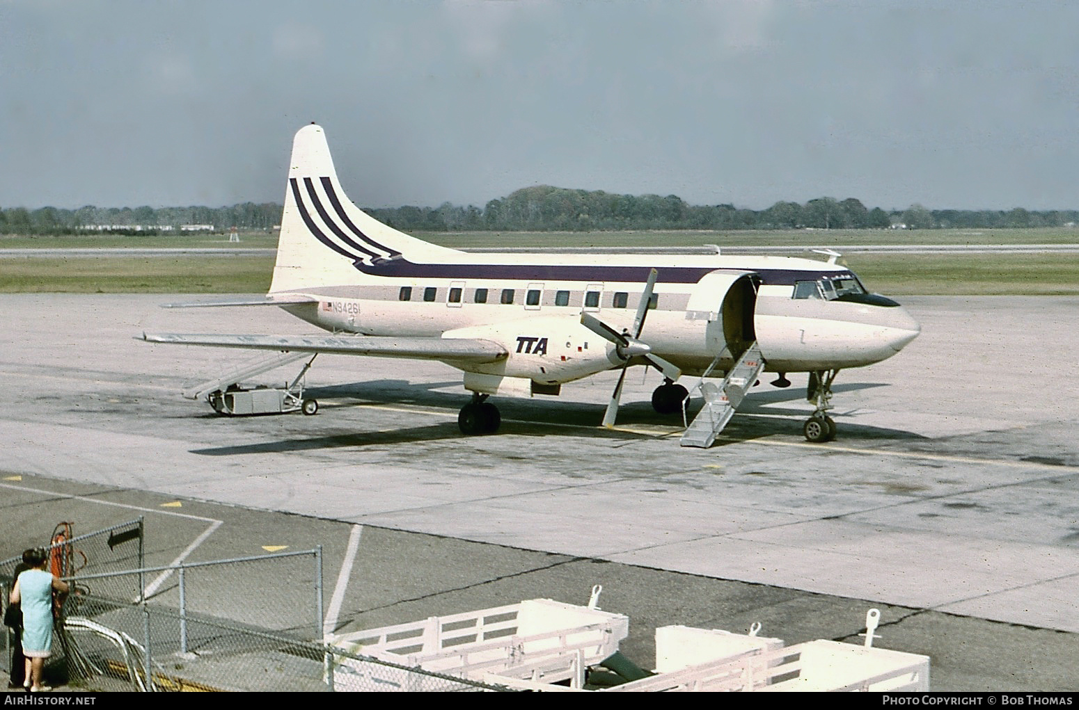 Aircraft Photo of N94261 | Convair 600 | TTA - Trans-Texas Airways | AirHistory.net #358652