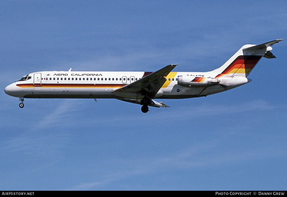 Aircraft Photo of XA-ADK | McDonnell Douglas DC-9-32 | Aero California | AirHistory.net #358671