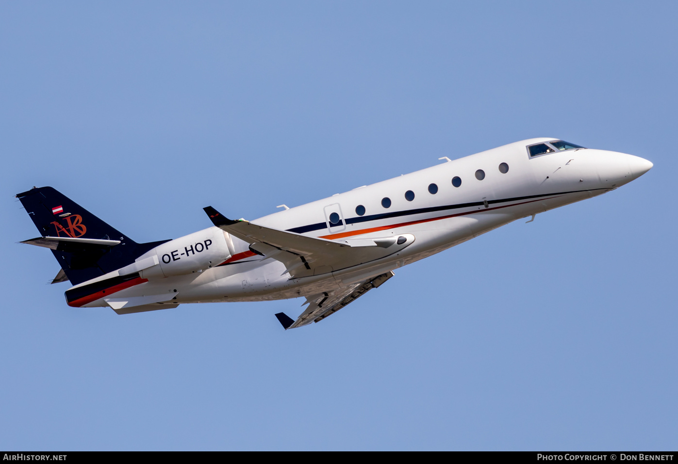 Aircraft Photo of OE-HOP | Israel Aircraft Industries Gulfstream G200 | AirHistory.net #358672