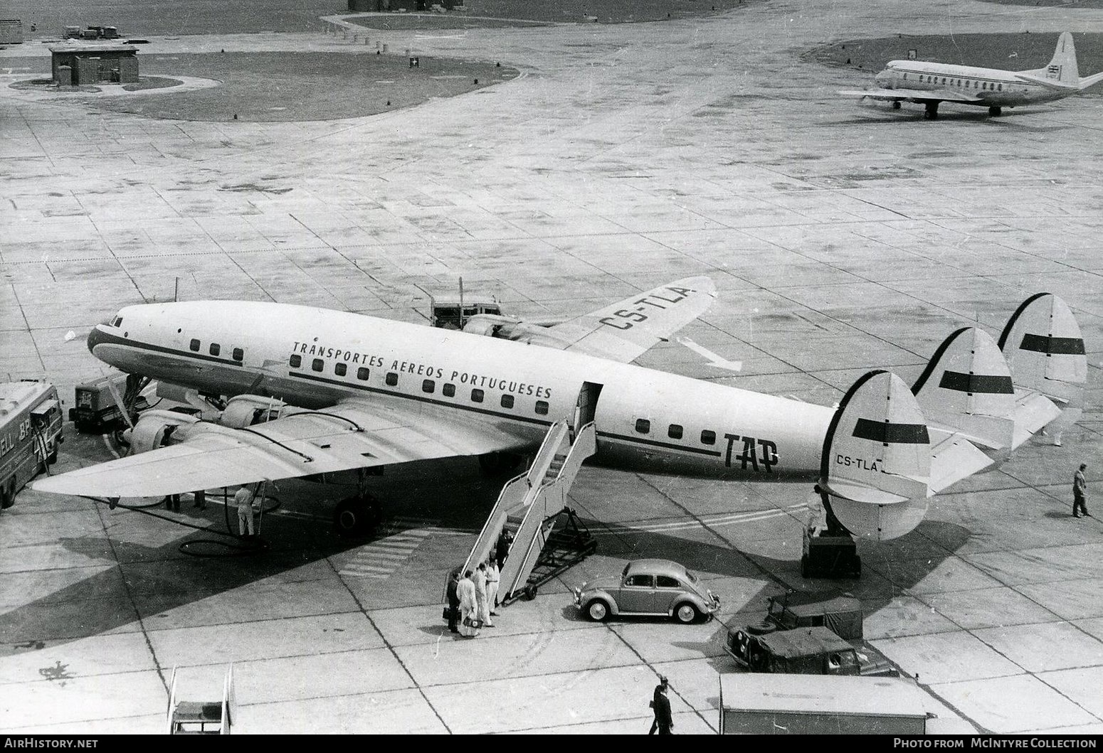 Aircraft Photo of CS-TLA | Lockheed L-1049G Super Constellation | TAP - Transportes Aéreos Portugueses | AirHistory.net #358677