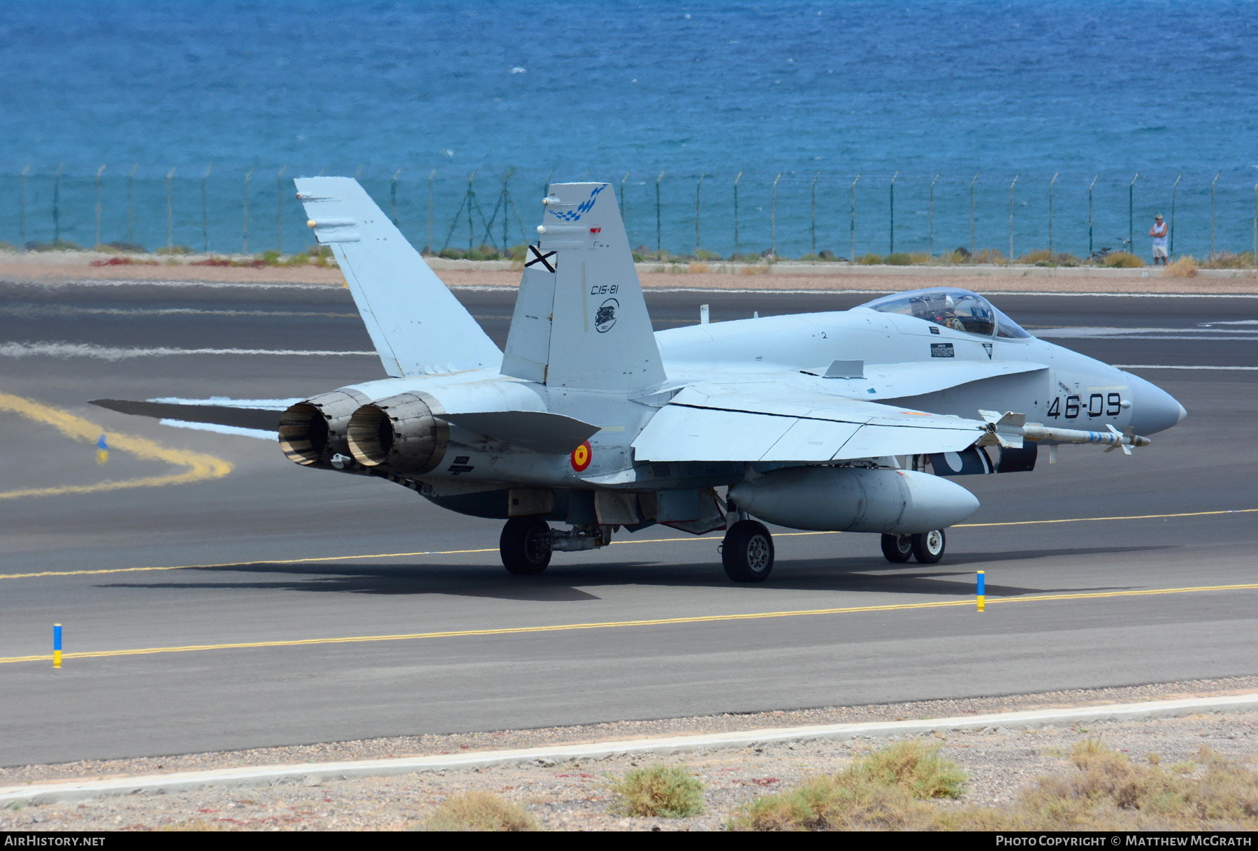 Aircraft Photo of C.15-81 | McDonnell Douglas F/A-18A+ Hornet | Spain - Air Force | AirHistory.net #358682