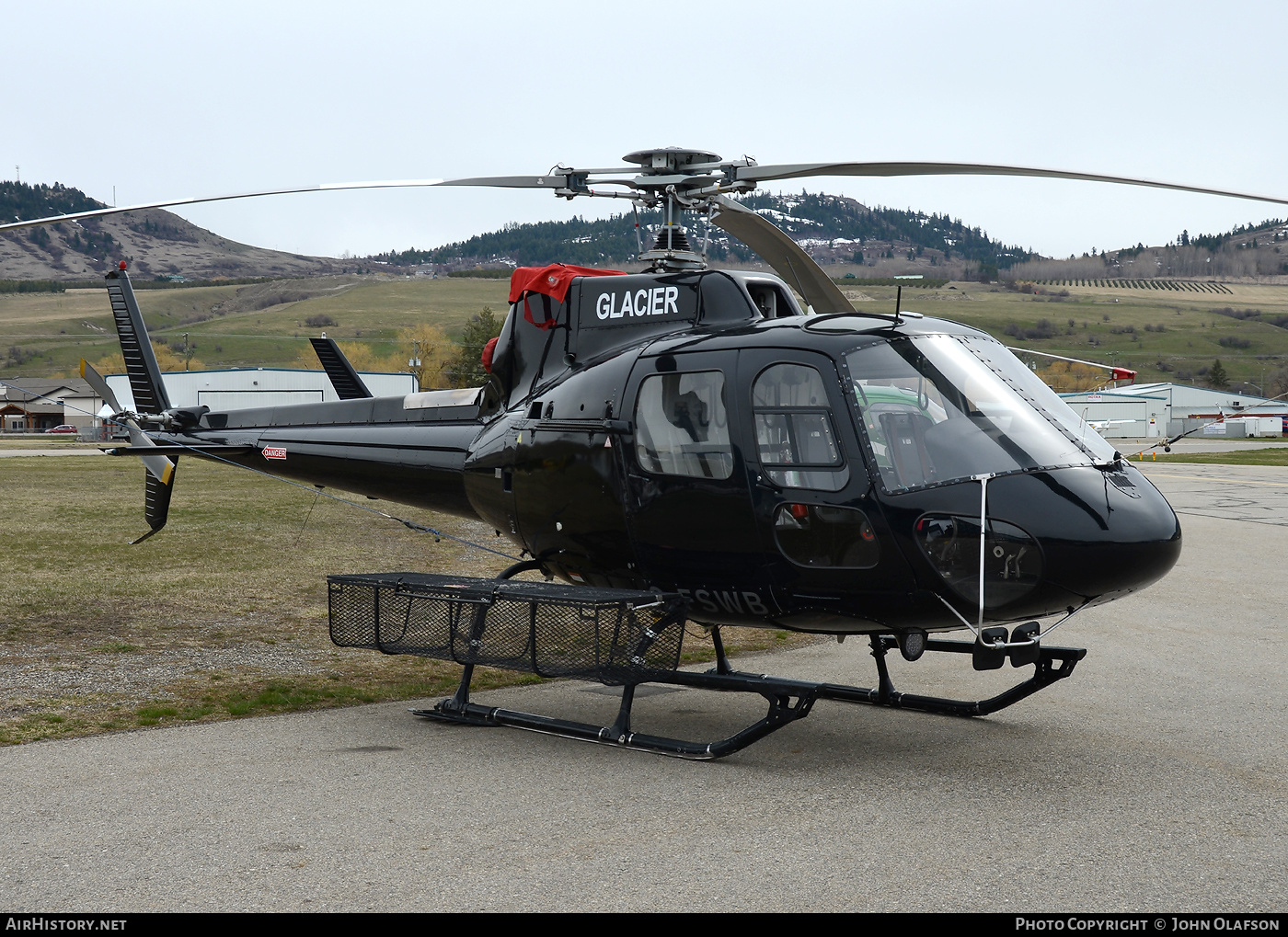 Aircraft Photo of C-FSWB | Aerospatiale AS-350B-2 Ecureuil | Glacier Helicopters | AirHistory.net #358695