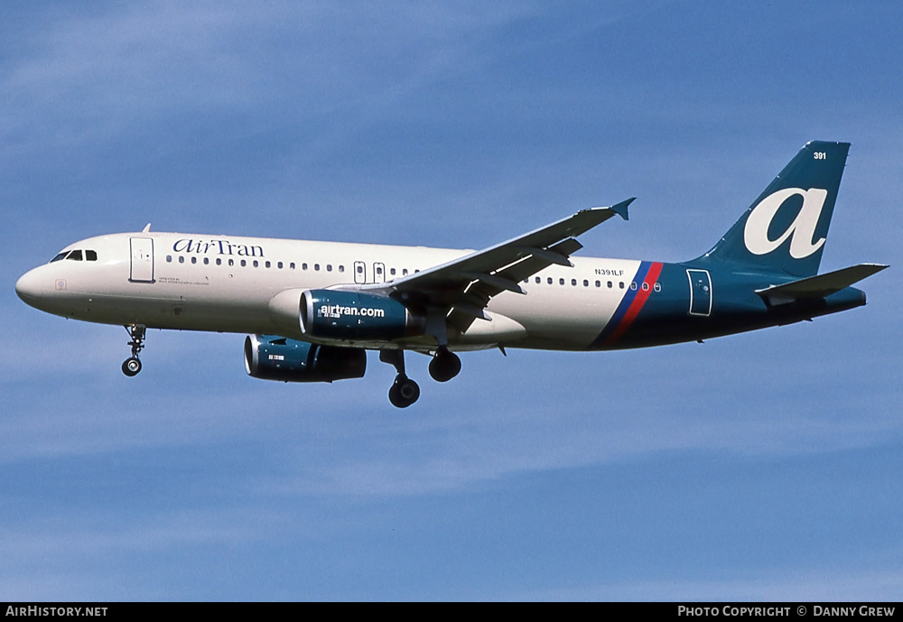 Aircraft Photo of N391LF | Airbus A320-232 | AirTran | AirHistory.net #358698