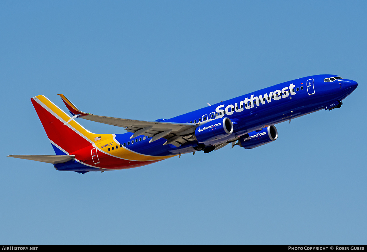Aircraft Photo of N8552Z | Boeing 737-800 | Southwest Airlines | AirHistory.net #358713