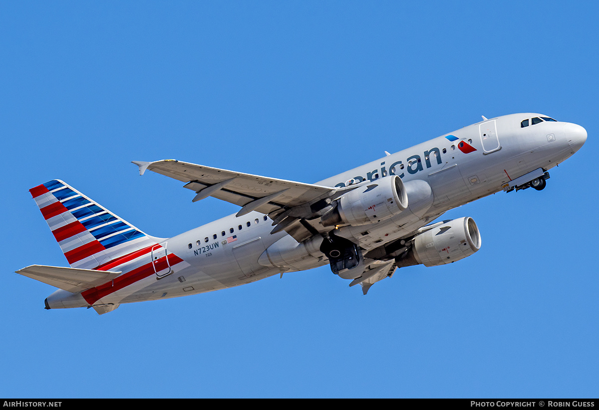 Aircraft Photo of N723UW | Airbus A319-112 | American Airlines | AirHistory.net #358717