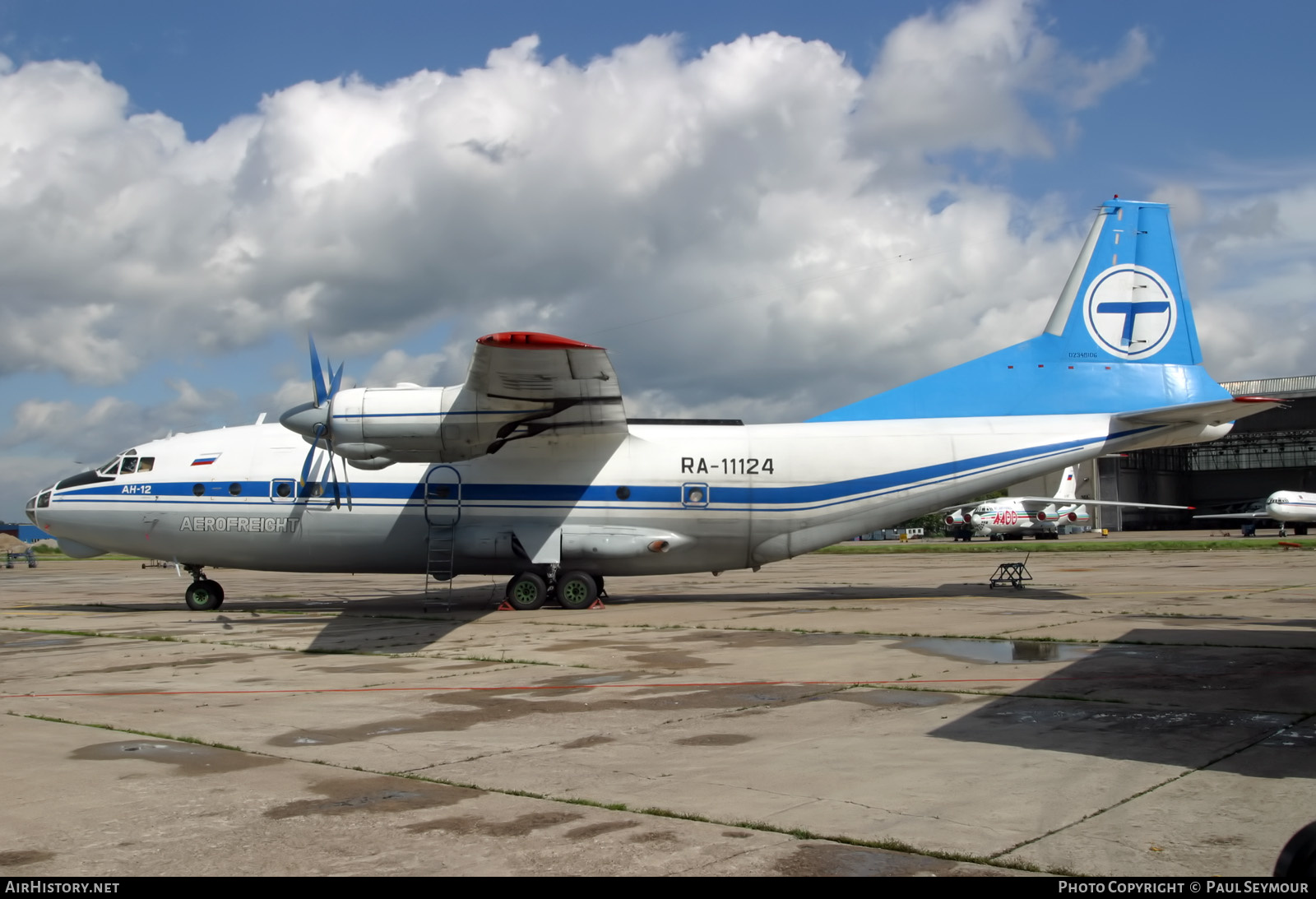 Aircraft Photo of RA-11124 | Antonov An-12B | Aerofreight Airlines | AirHistory.net #358723