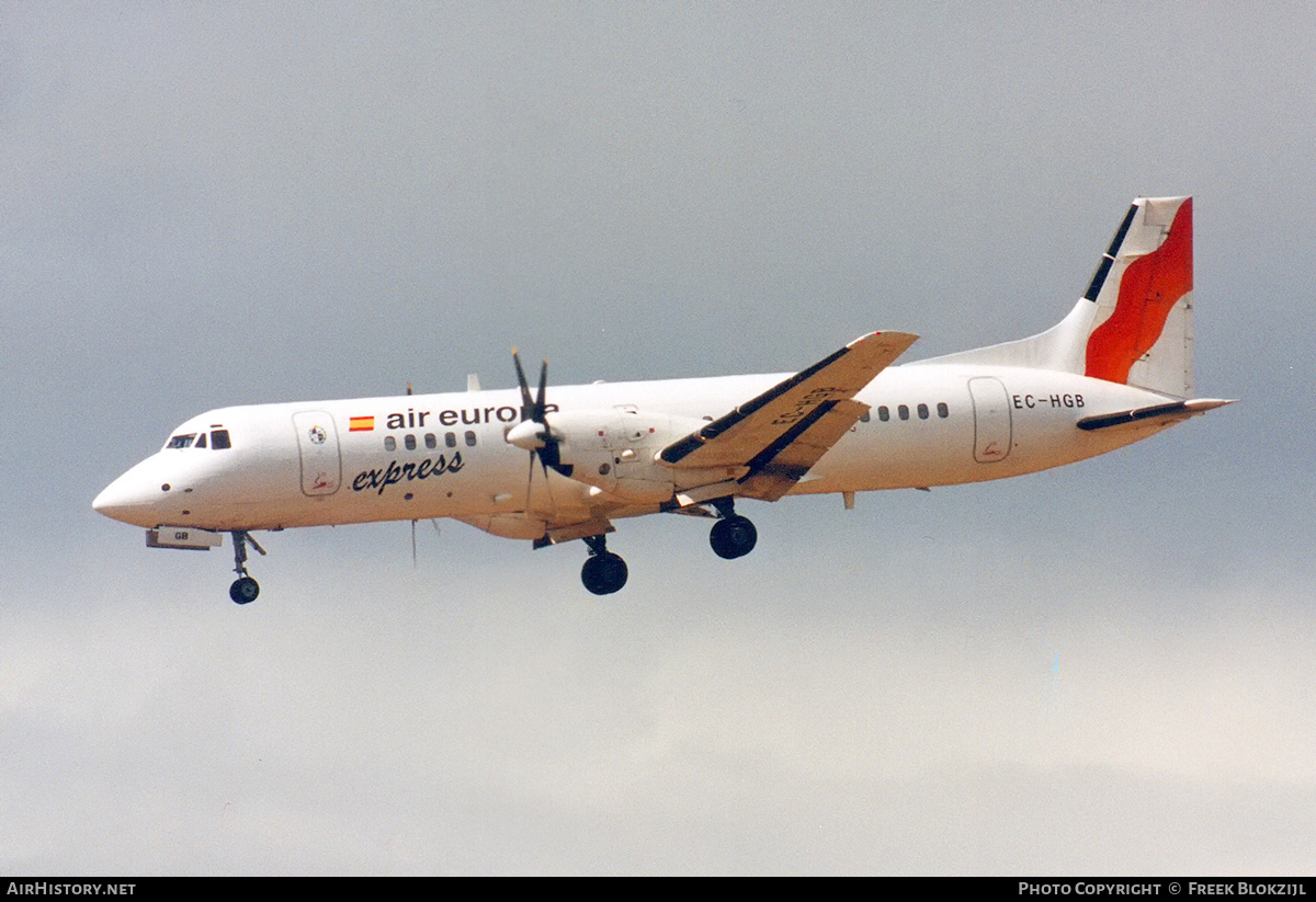 Aircraft Photo of EC-HGB | British Aerospace ATP | Air Europa Express | AirHistory.net #358724