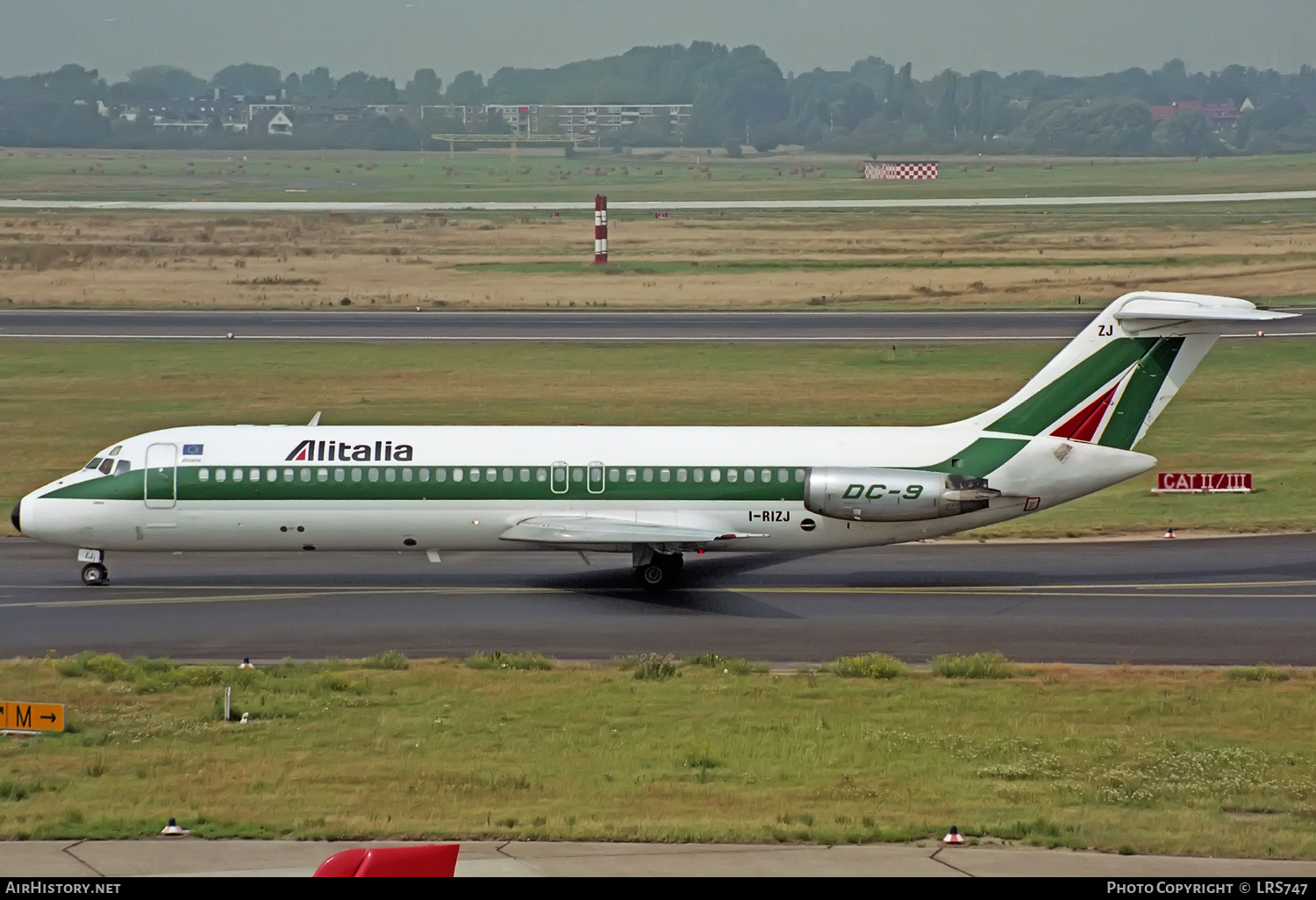 Aircraft Photo of I-RIZJ | McDonnell Douglas DC-9-32 | Alitalia | AirHistory.net #358730