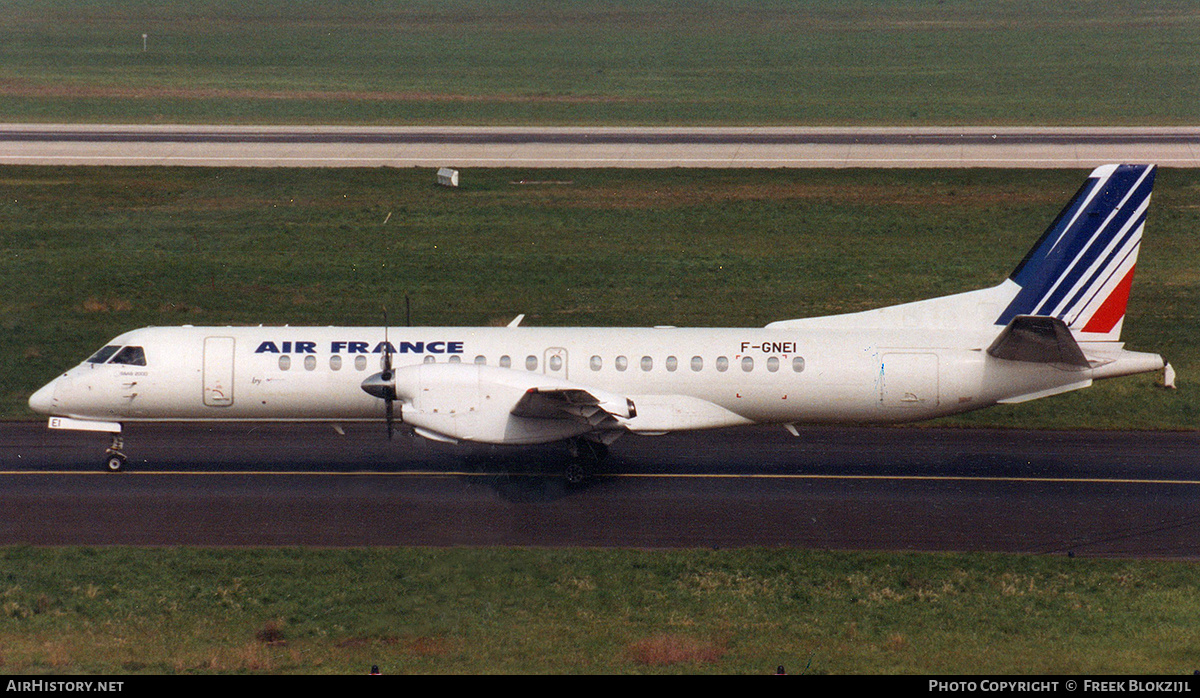 Aircraft Photo of F-GNEI | Saab 2000 | Air France | AirHistory.net #358732