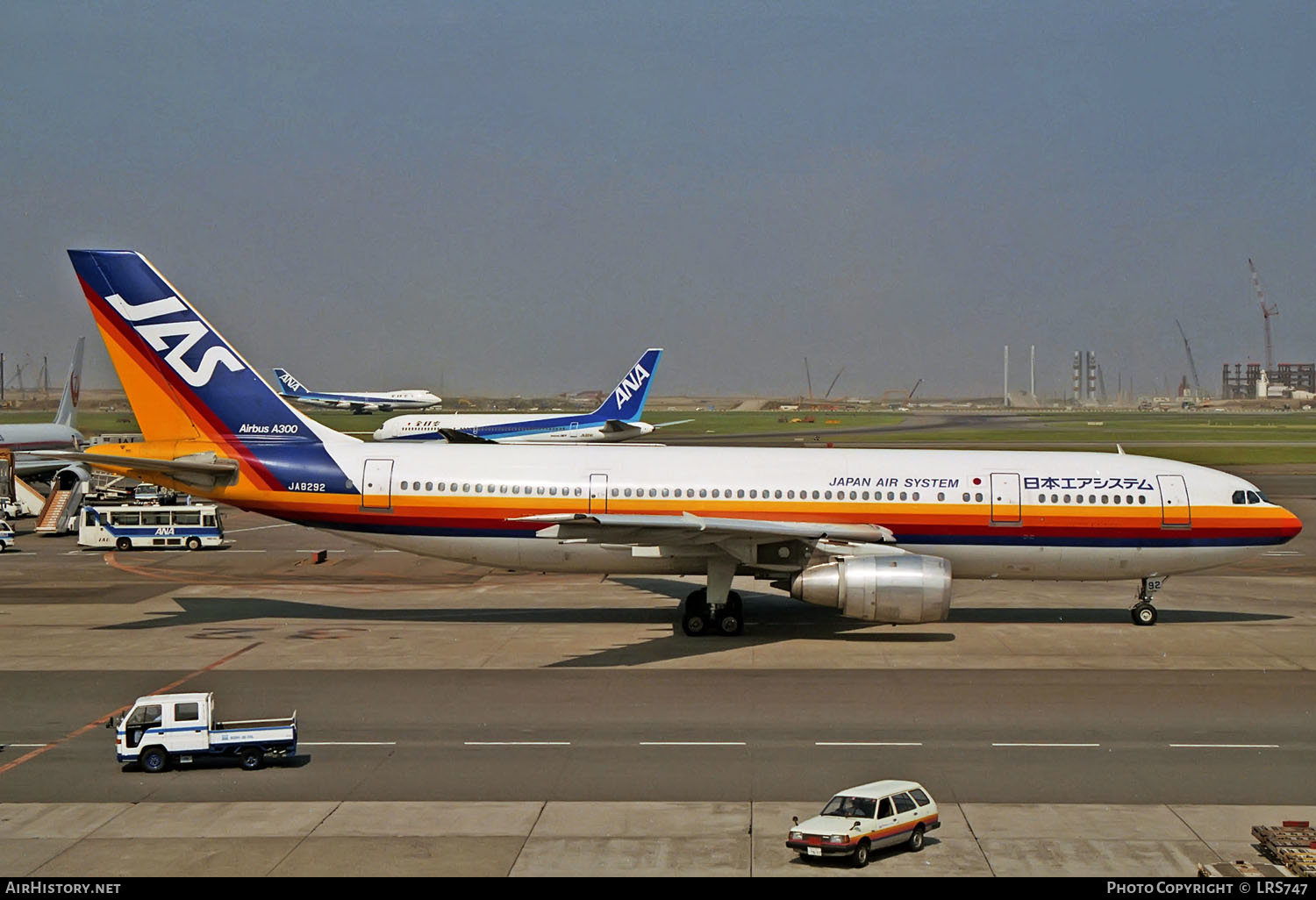 Aircraft Photo of JA8292 | Airbus A300B4-203 | Japan Air System - JAS | AirHistory.net #358746