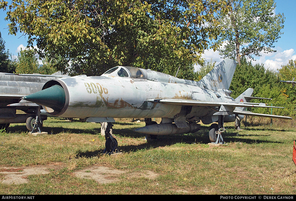 Aircraft Photo of 8006 | Mikoyan-Gurevich MiG-21PFMA | Romania - Air Force | AirHistory.net #358748