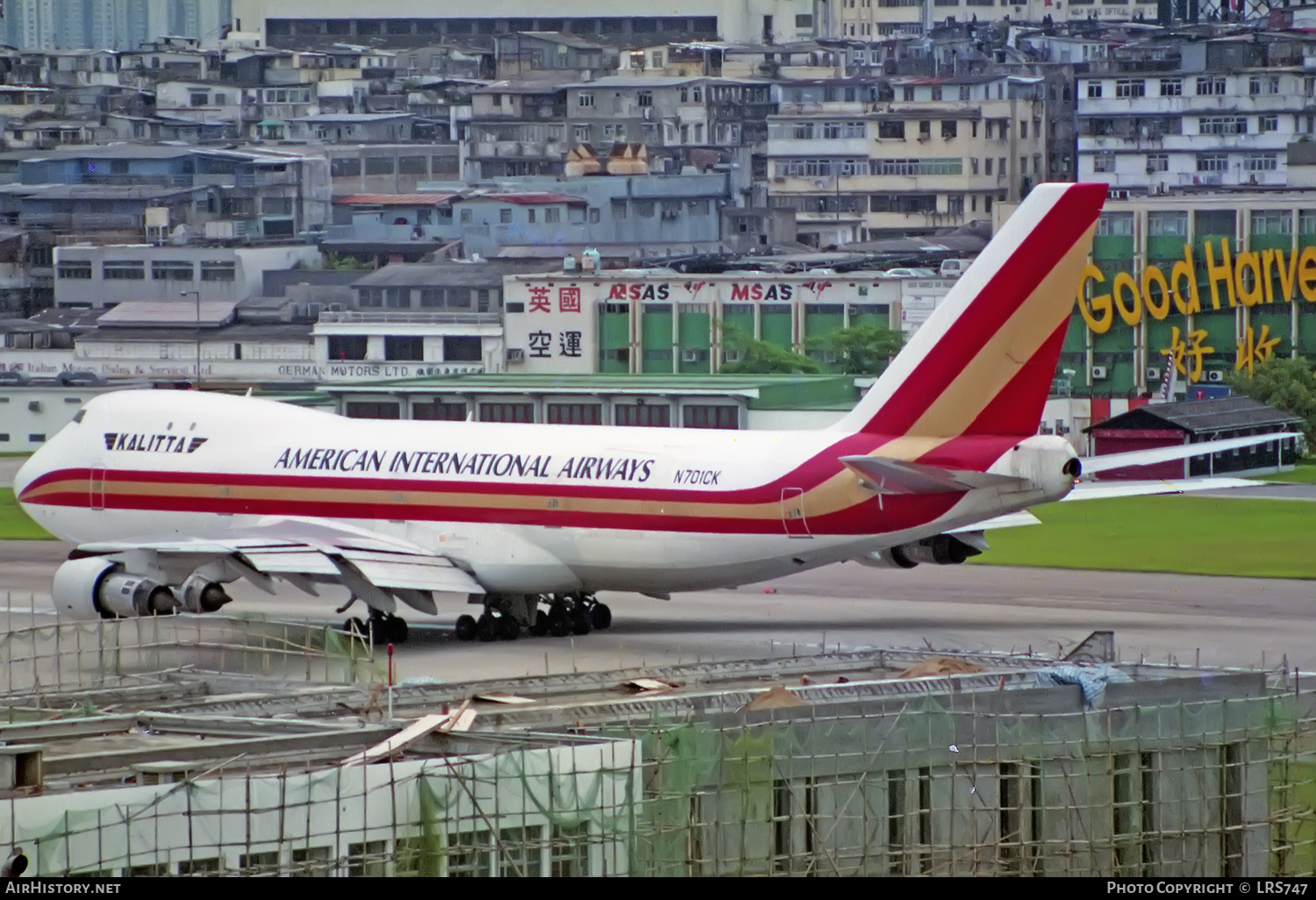 Aircraft Photo of N701CK | Boeing 747-146(SF) | American International Airways | AirHistory.net #358755