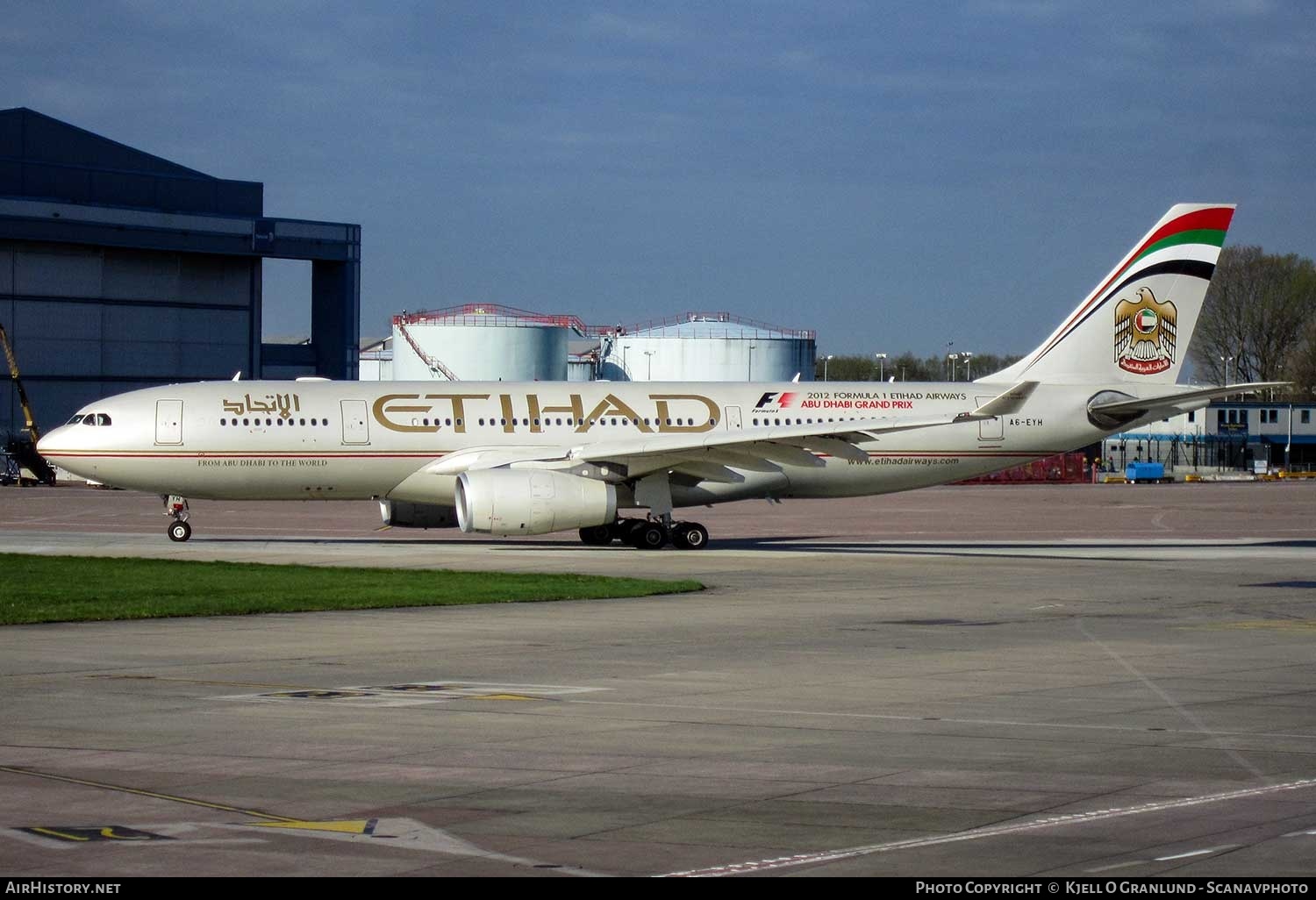 Aircraft Photo of A6-EYH | Airbus A330-243 | Etihad Airways | AirHistory.net #358769