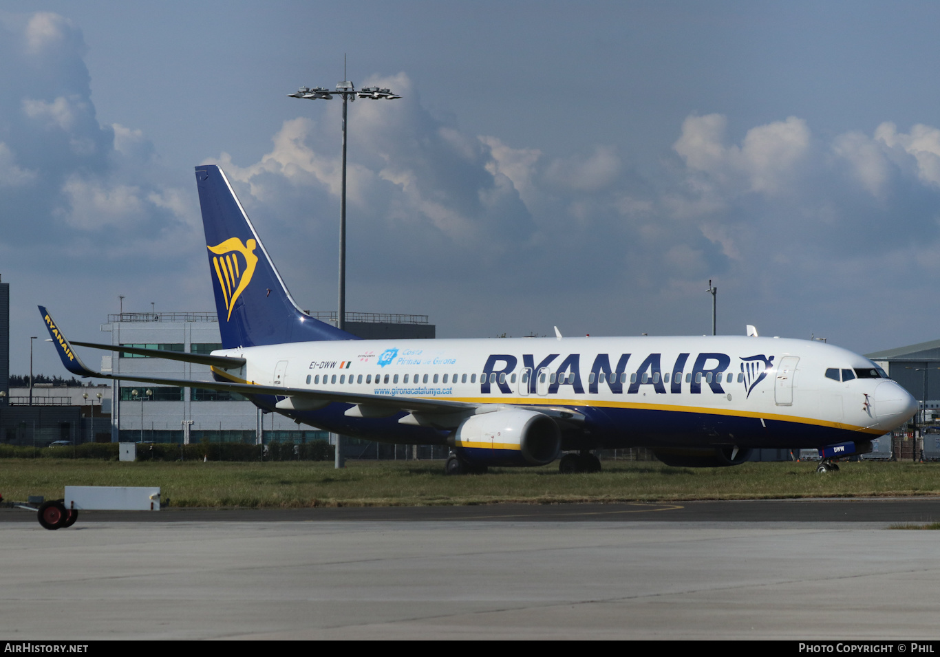 Aircraft Photo of EI-DWW | Boeing 737-8AS | Ryanair | AirHistory.net #358770