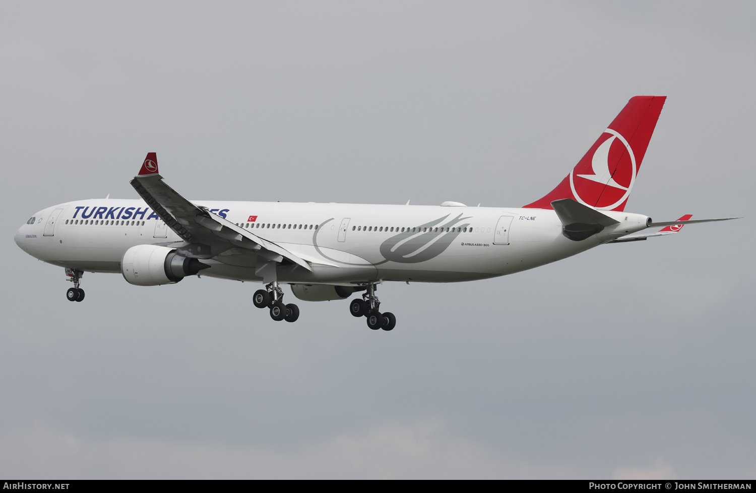 Aircraft Photo of TC-LNE | Airbus A330-303E | Turkish Airlines | AirHistory.net #358771